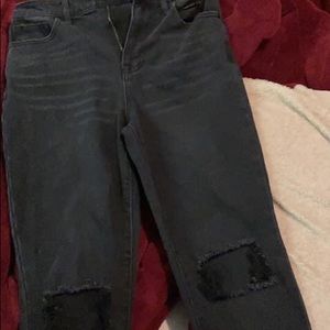Women’s size 9 ripped jeans